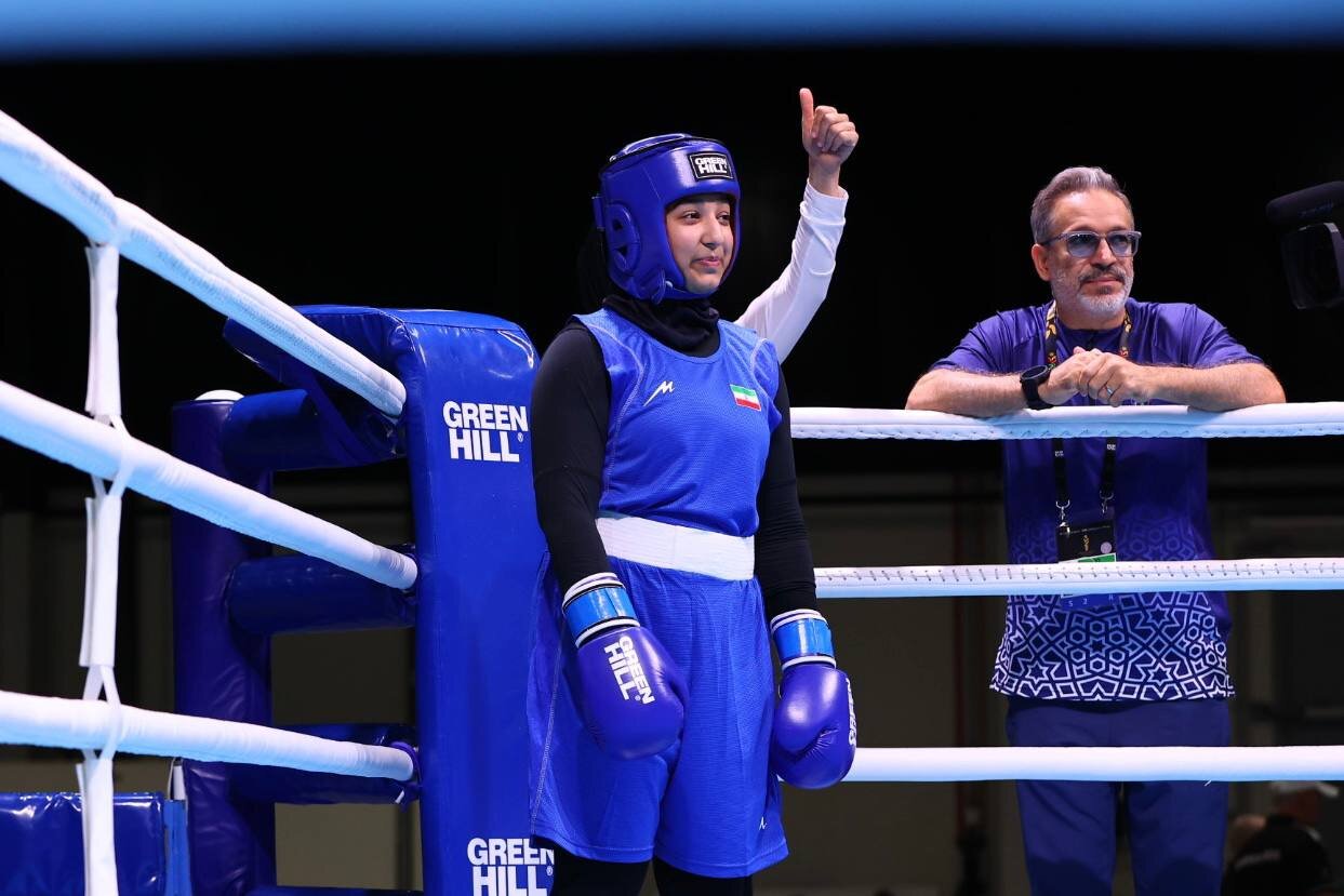 اولین مدال بوکس بانوان ایران اولین مدال بوکس بانوان ایران